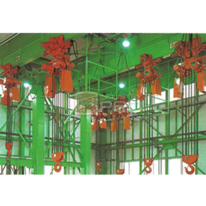 รอกโซ่ไฟฟ้า Electric Chain hoists NICHI High-Capacity Electric Chain Hoist MH5