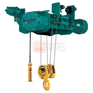 รอกสลิงไฟฟ้า Wire Rope Hoist ยี่ห้อ BLACK BEAR รุ่น Monorail Hoist