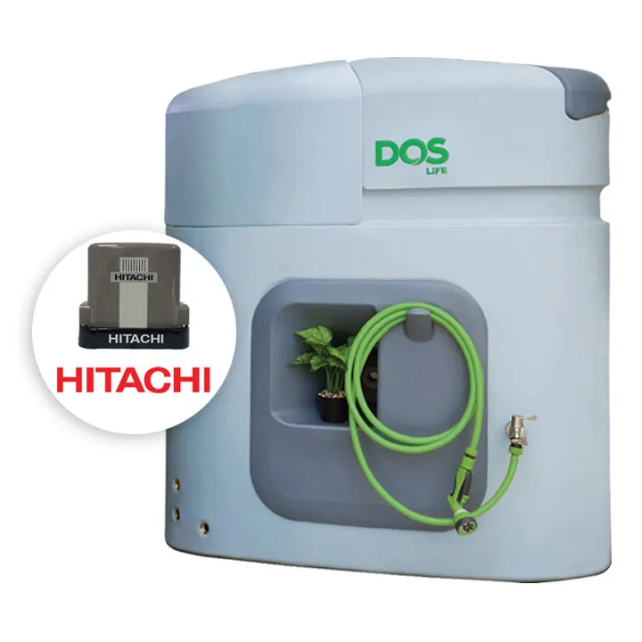 แทงค์น้ำ DOS WATER PAC PRO 1500 ลิตร พร้อมปั๊ม HITACHI 350W