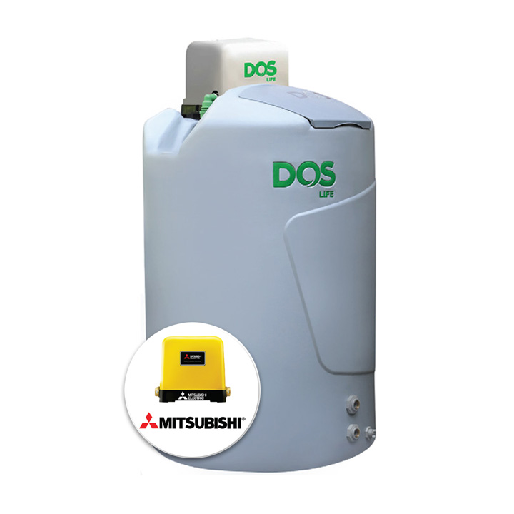 แทงค์น้ำ DOS DX5 พร้อมปั๊ม MITSUBISHI