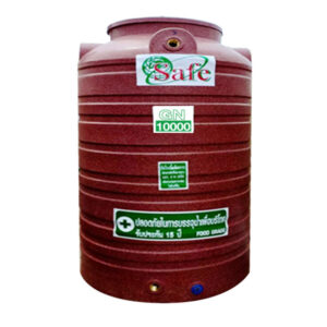 แทงค์น้ำ ถังเก็บน้ำบนดิน PE 10000 ลิตร Safe รุ่น GN10000RE