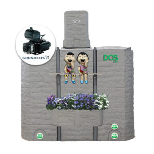 แทงค์น้ำ DOS พร้อมปั๊ม GRUNDFOS
