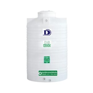 แทงค์น้ำ ถังเก็บน้ำบนดิน PE 4000 ลิตร Duangsiri รุ่น DS4000WH