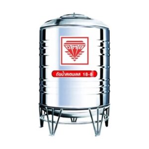 แทงค์น้ำสแตนเลส ตราเพชร ก้นนูน ขนาด 750 ลิตร รุ่น AMCB750