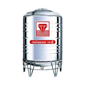 แทงค์น้ำสแตนเลส ตราเพชร ทรงปกติ(อ้วน) ขนาด 500 ลิตร รุ่น DMCB500