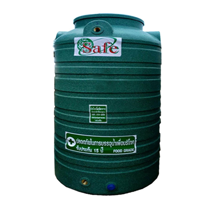 แทงค์น้ำ ถังเก็บน้ำบนดิน PE 2500 ลิตร Safe รุ่น GN2500GR
