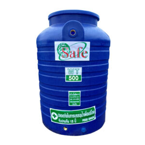 แทงค์น้ำ PE Safe 500 ลิตร รุ่น WT500BL สีน้ำเงิน