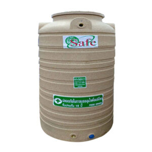 แทงค์น้ำ ถังเก็บน้ำบนดิน PE 750 ลิตร Safe รุ่น GN750SA
