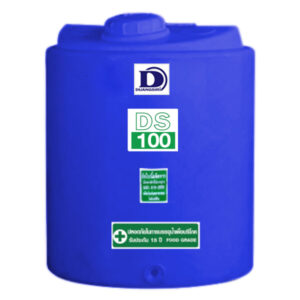 ถังเก็บน้ำบนดิน PE Duangsiri ขนาด 100 ลิตร รุ่น DS100BL
