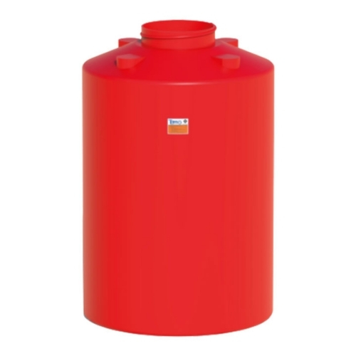 ถังเก็บสารเคมี PE TEMA ขนาด 1500 ลิตร รุ่น CEN1K5A-M167 (สีแดง)