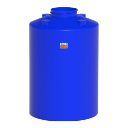 ถังเก็บสารเคมี PE TEMA ขนาด 2500 ลิตร รุ่น CEN2K5A-M195 (สีน้ำเงิน)