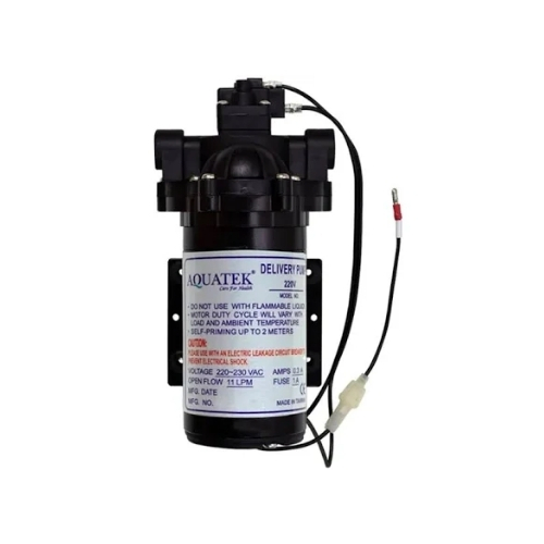 ปั๊มจ่ายน้ำ ปั๊มน้ำ Diaphragm AQUATEK Silver รุ่น 11 LPM